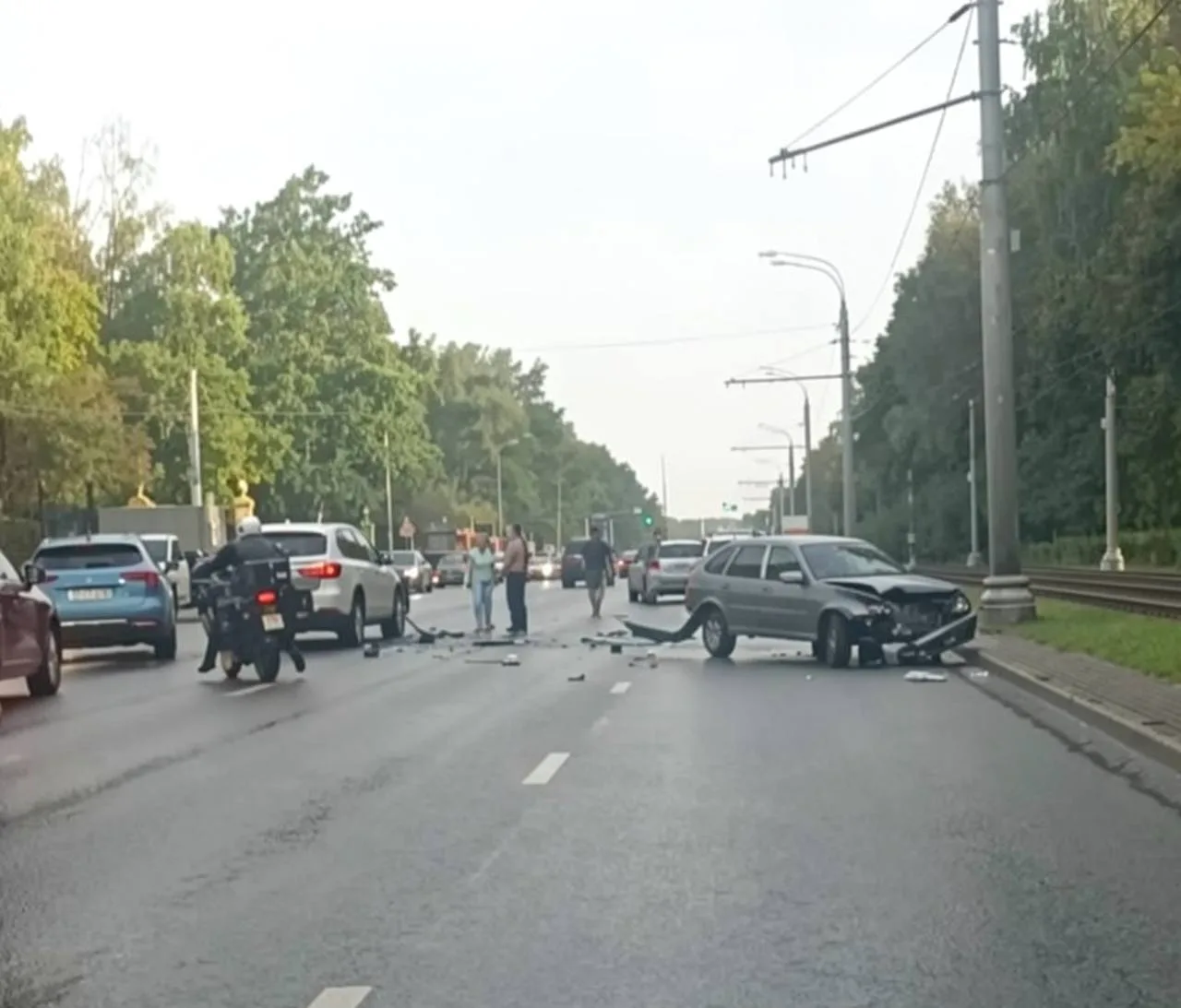 🚗 На проспекте Гагарина столкнулись четыре автомобиля