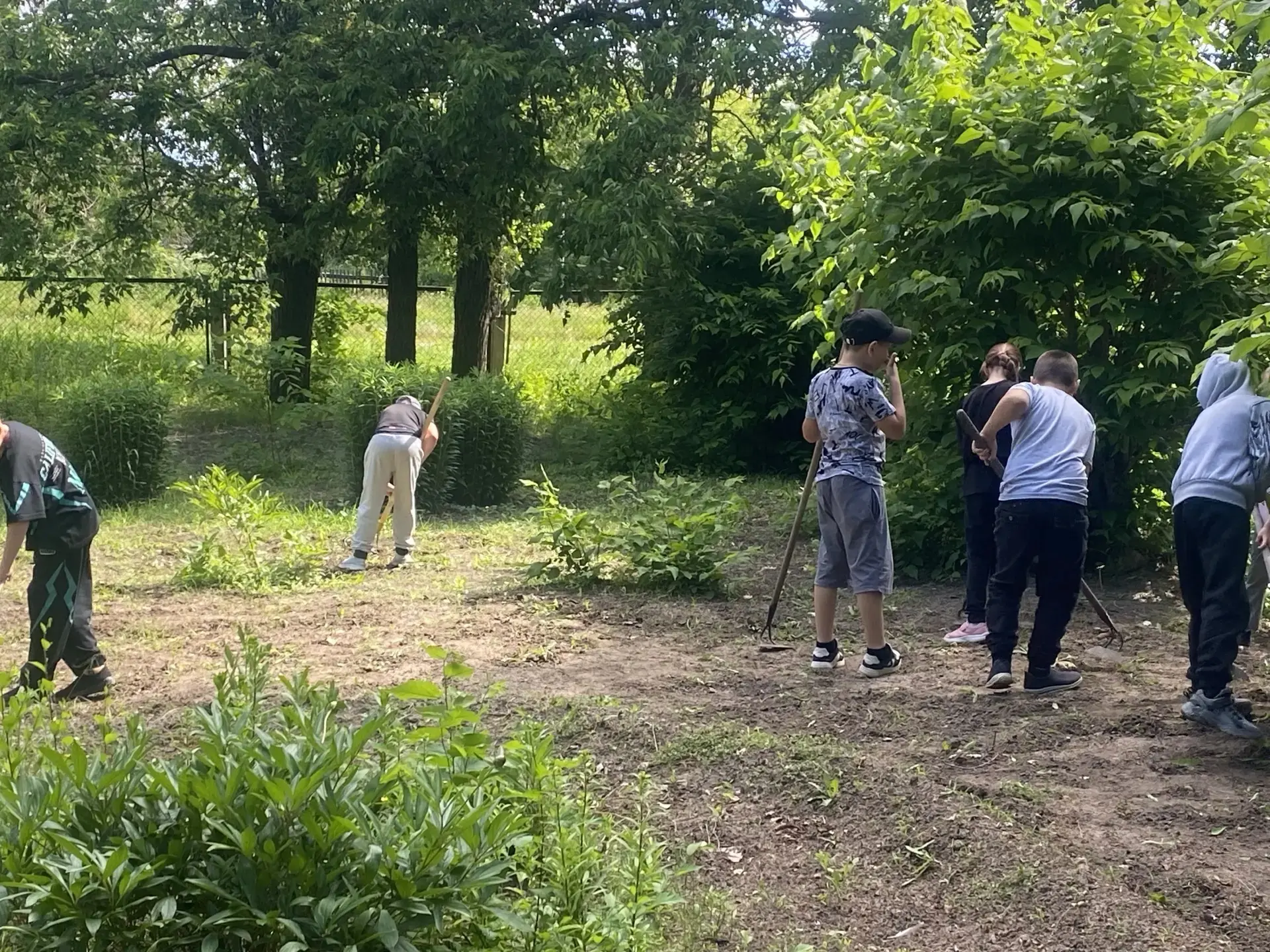 В предверии Всемирного дня окружающей среды 🌳в пришкольном лагере состоялся трудовой д...