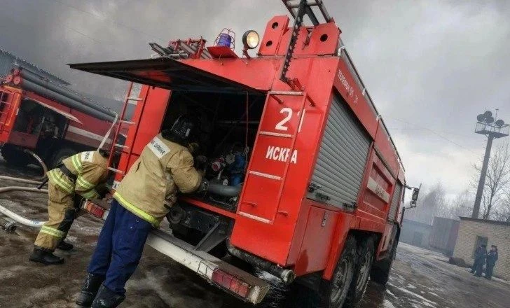 В Сапожковском округе сгорел дачный дом