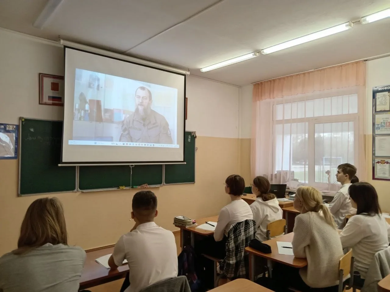 🇷🇺Разговоры о важном🇷🇺  ✨ Сегодня в МБОУ «СШ №15 им. Героя Советского Союза Н. Токарева» прошел очер