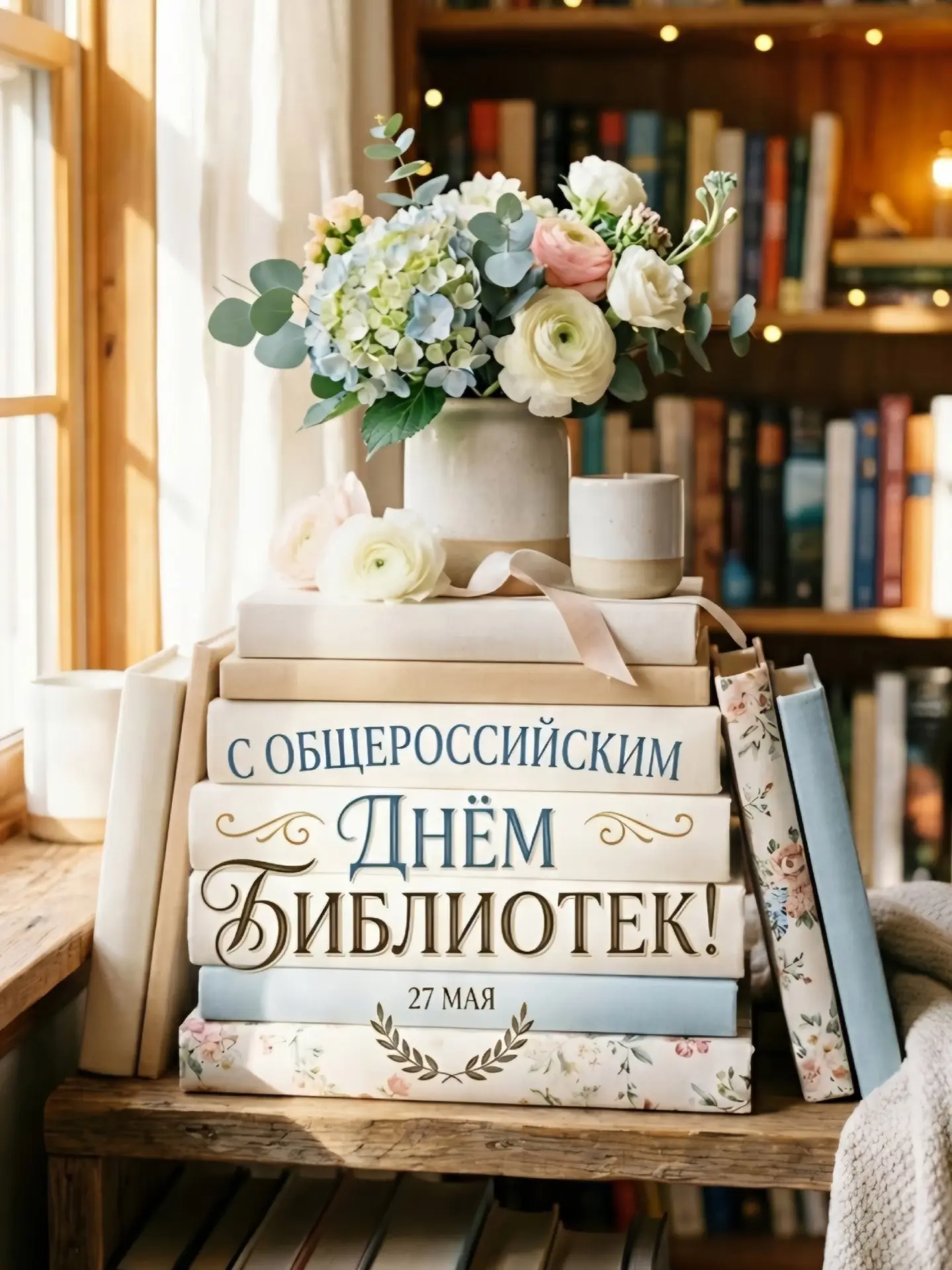 📚 27 мая – Общероссийский День библиотек