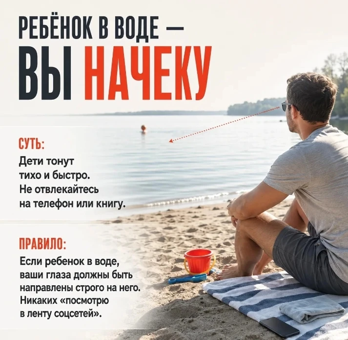 ⛱Каким должно быть купание?