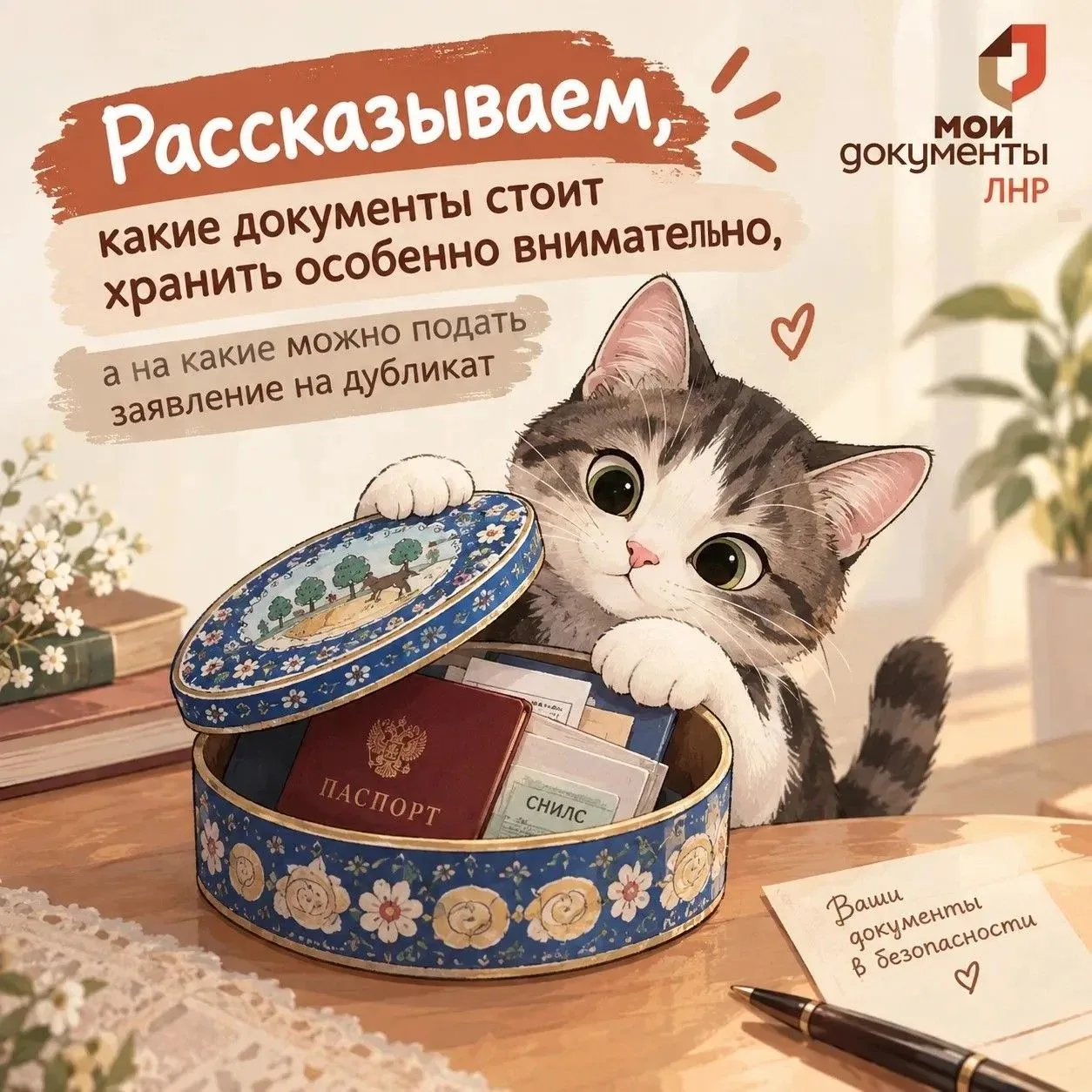 📂 Что хранить особенно бережно, а что можно восстановить?