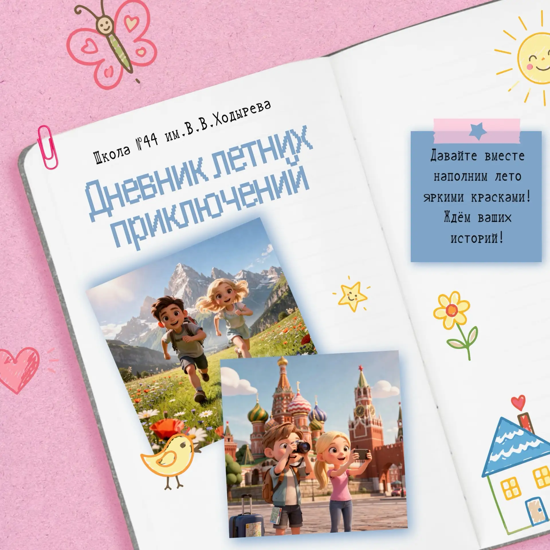 🚀Дневник летних приключений открыт!