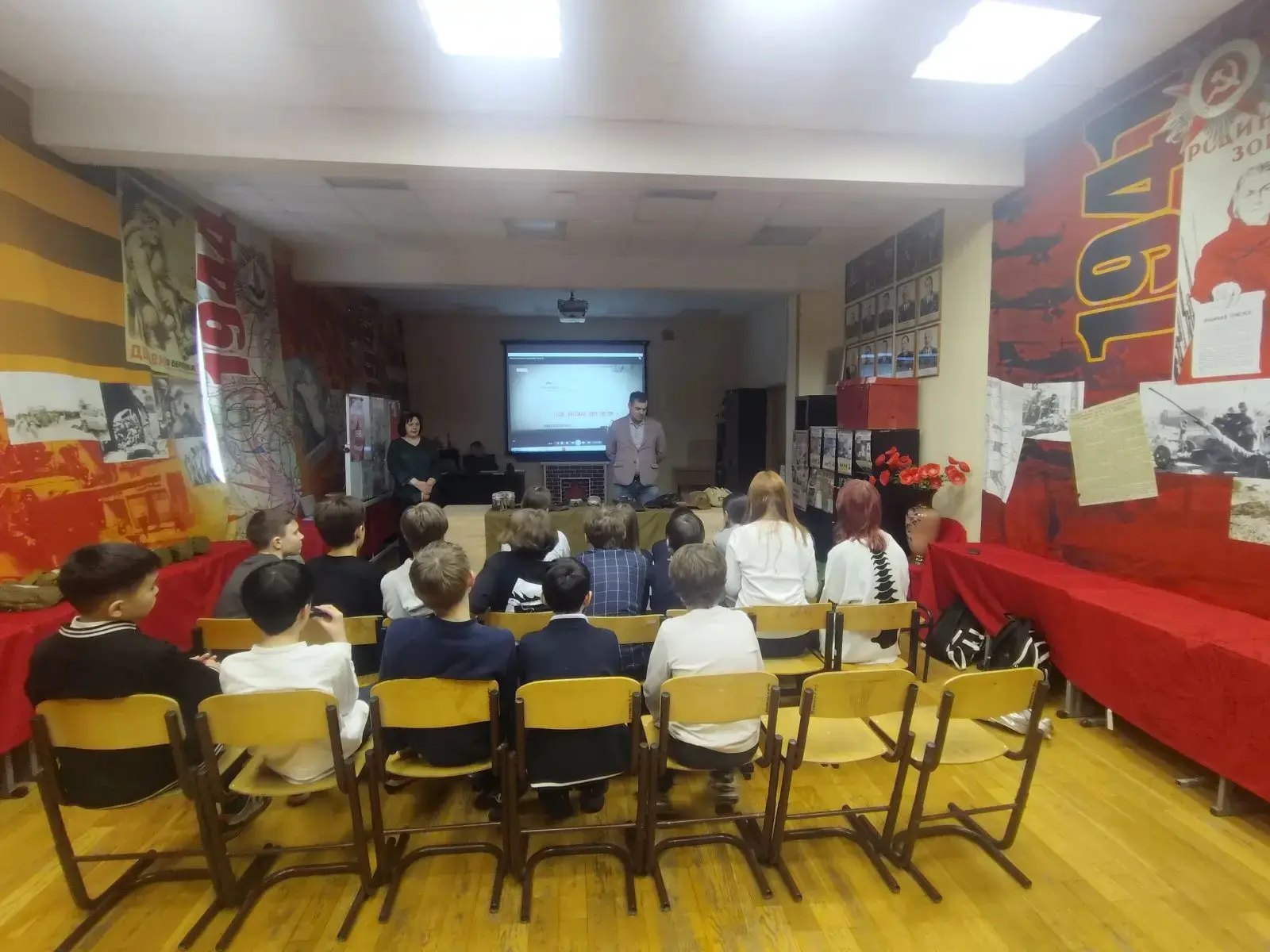 ЗНАКОМСТВО С ПОИСКОВЫМ ОТРЯДОМ «ПАРТИЗАН»  📢 В этом учебном году учащиеся нашей школы дважды встреча