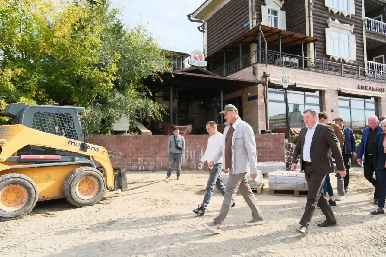 В 130-м квартале Иркутска заменят почти 800 квадратных метров плитки