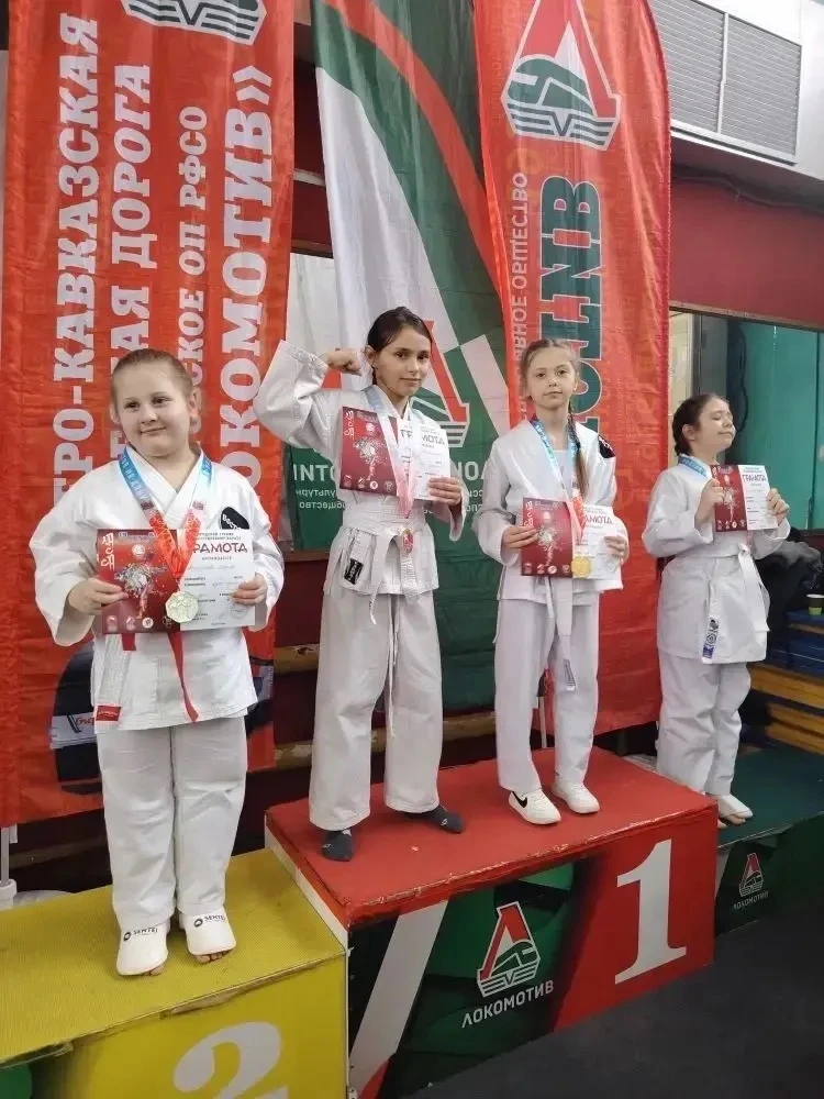 Поздравляем Федченко Ангелину, ученицу 3- Б класса, занявшую 1 место в городском конкурсе по всестил