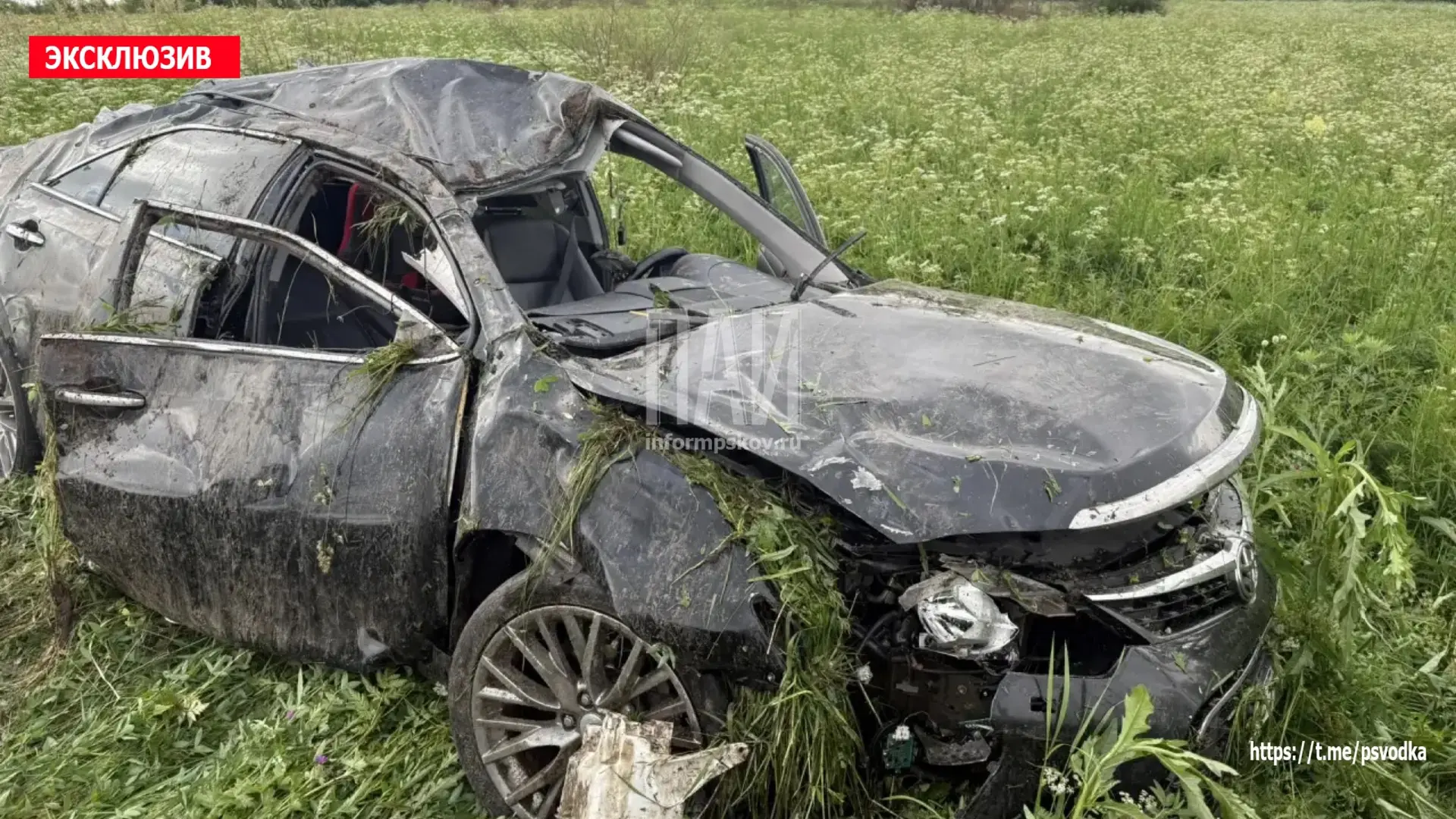 В Бежаницком районе, за  деревней Фишнево, водитель автомобиля Toyota Camry 1997 года рождения не сп
