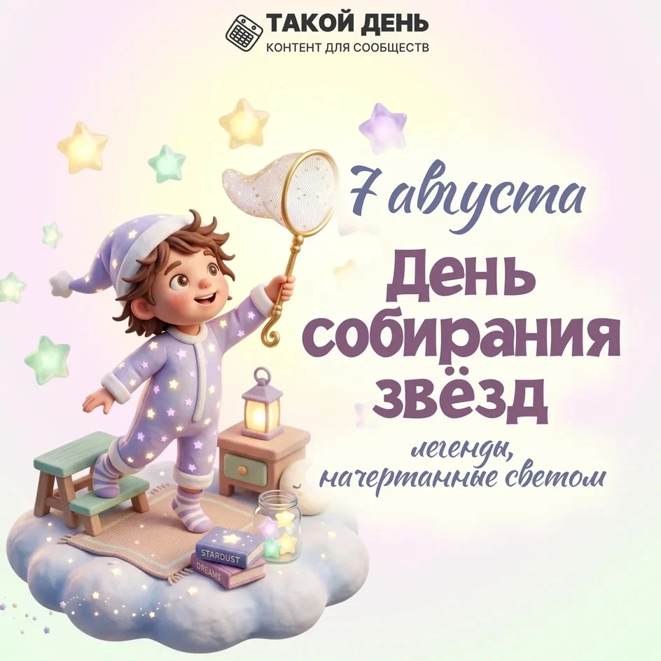 🌌 День собирания звёзд. Сегодня небо особенно щедрое. 💫