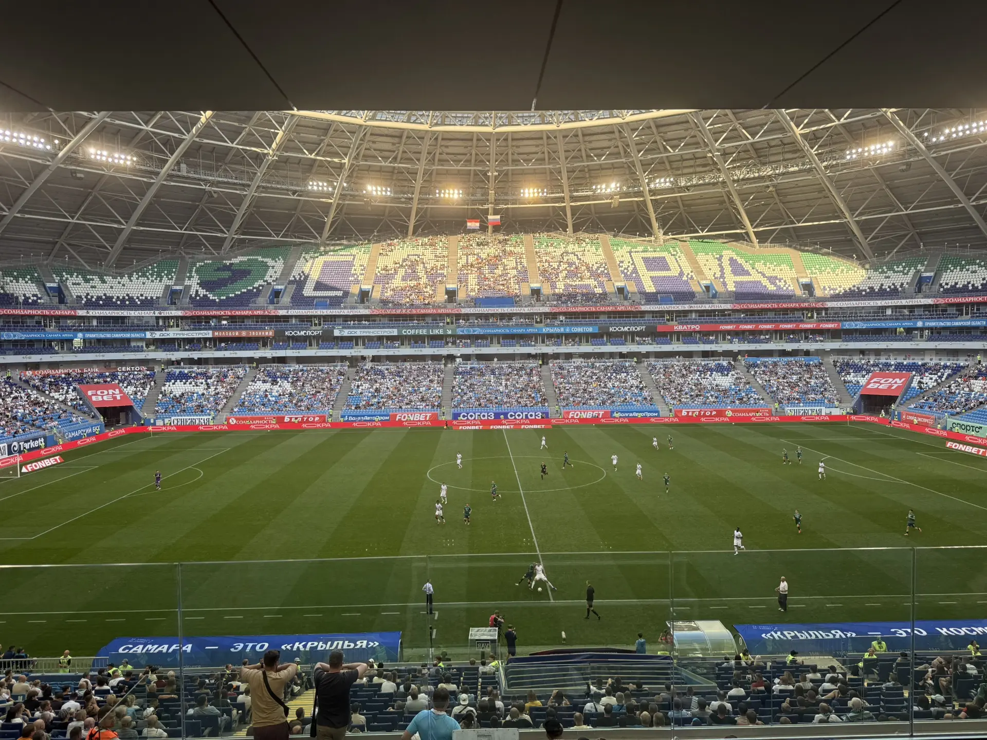 «Крылья Советов» продержались против «Зенита» весь первый тайм! 💙💚