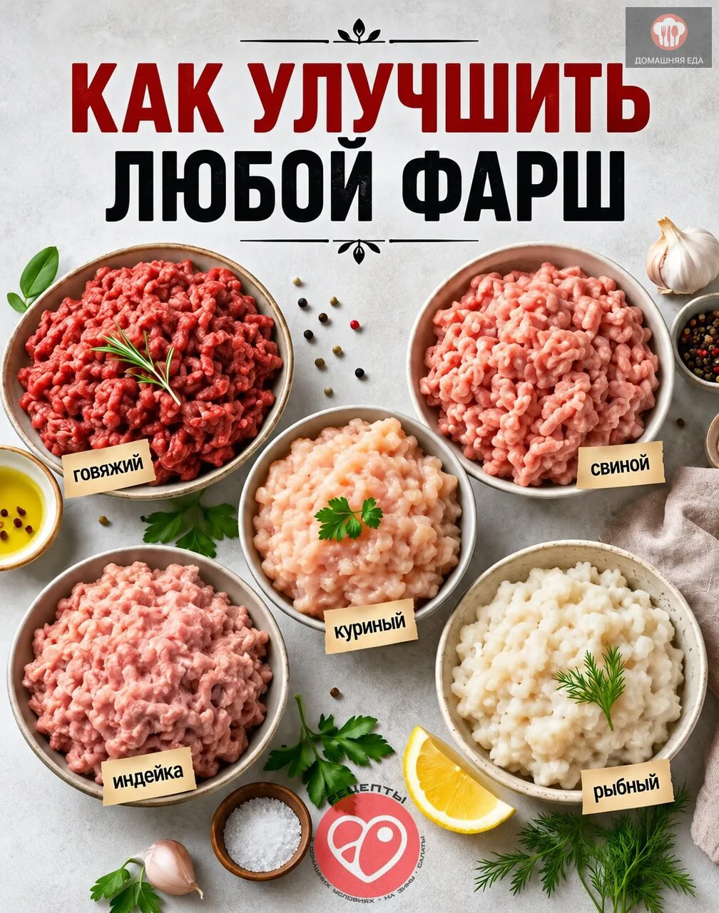 Как сделать фарш сочнее и вкуснее?