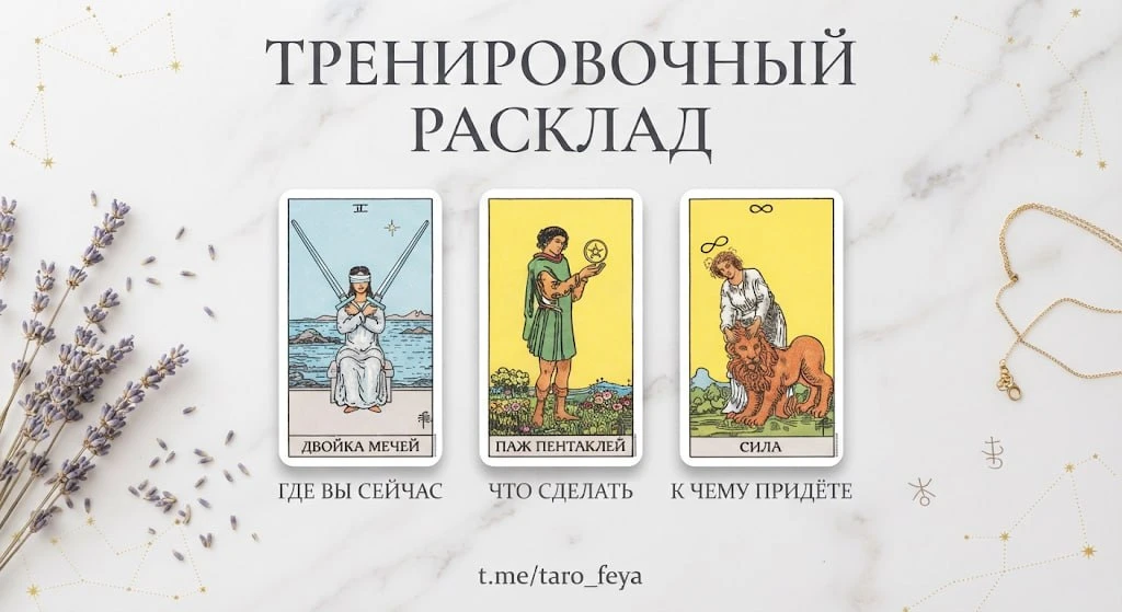 🃏 Тренировочный расклад: "Как понять, что пора взять ситуацию под контроль, а не ждать...