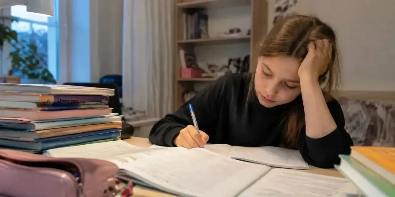 Педагогам рекомендуют учитывать общую нагрузку школьников при назначении заданий на дом...
