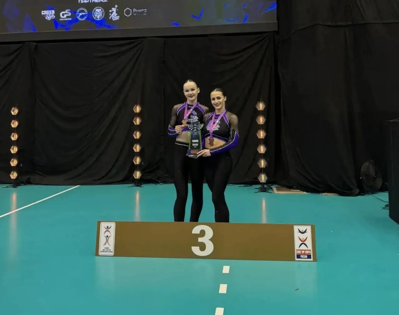 🤸🏼‍♀️Чир-спортсмены Хакасии - призёры всероссийских соревнований в Перми  Турнир «Сияние Пармы» прох