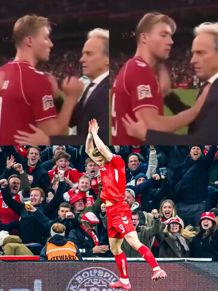 ⚽ Хойлунд демонстративно оттолкнул Жезуша во время рукопожатия.