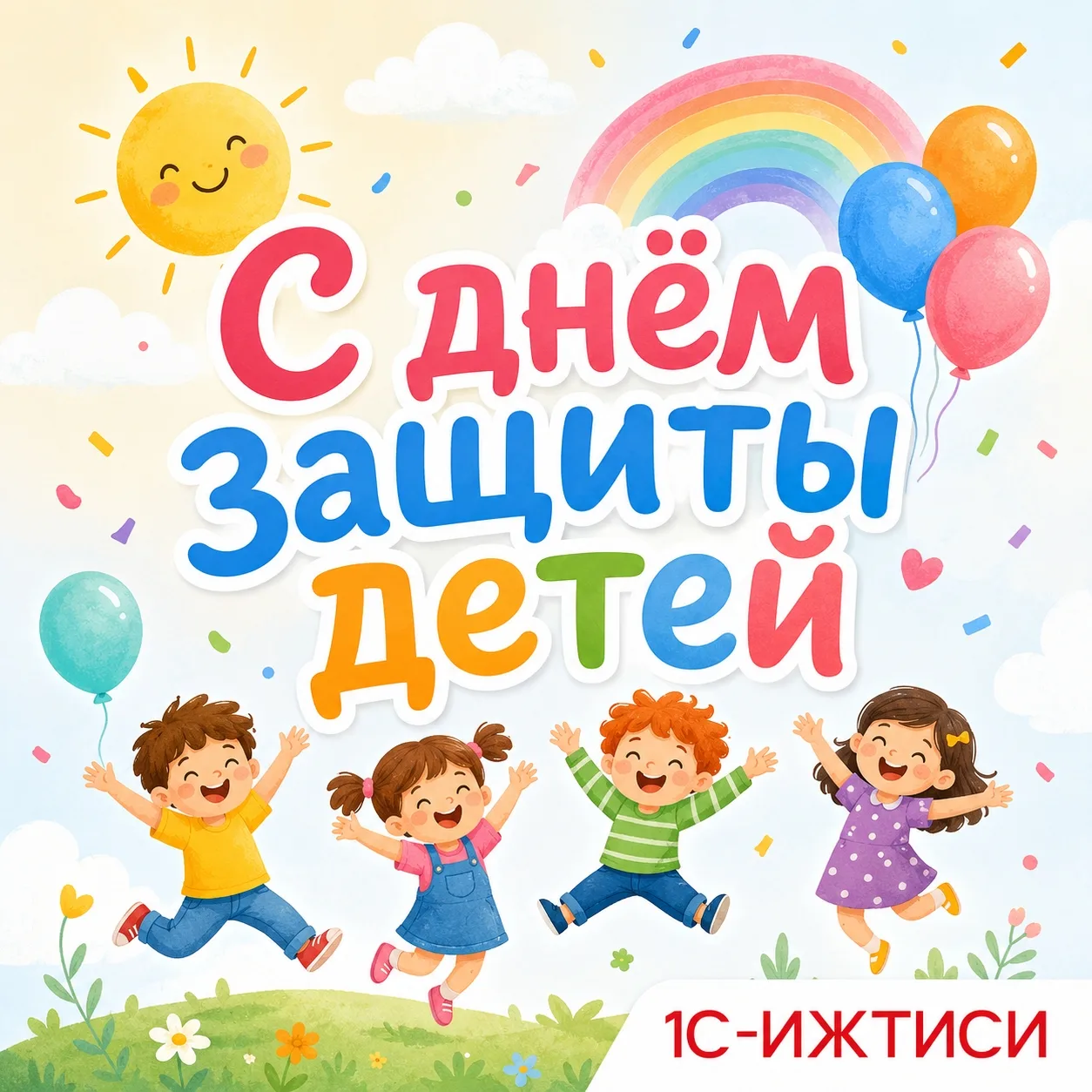 С Днём защиты детей! 👪