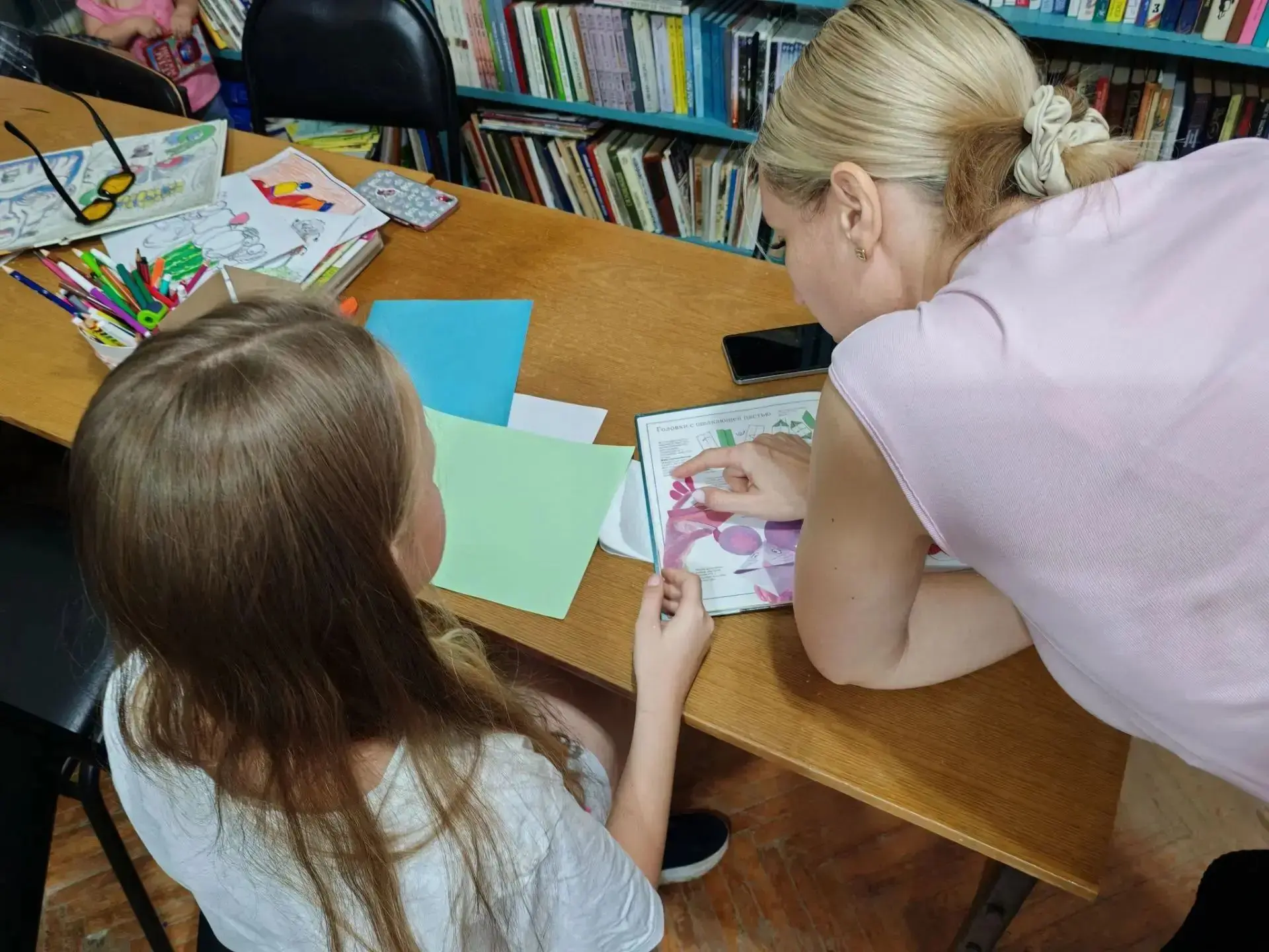В нашей библиотеке 📚прошёл чудесный мастер‑класс по оригами! 🎉