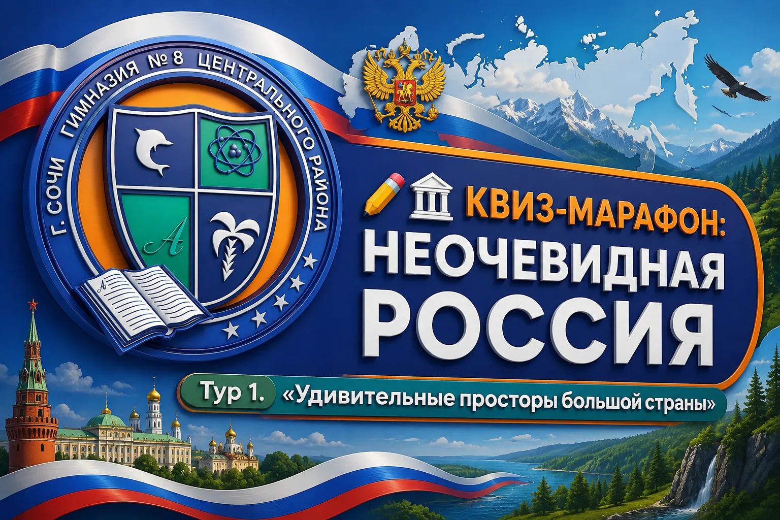 ✏️ 📚 🌍 ТУР 1: «УДИВИТЕЛЬНЫЕ ПРОСТОРЫ БОЛЬШОЙ СТРАНЫ» — РЕЗУЛЬТАТЫ!

Ну что, путешественники, пришл