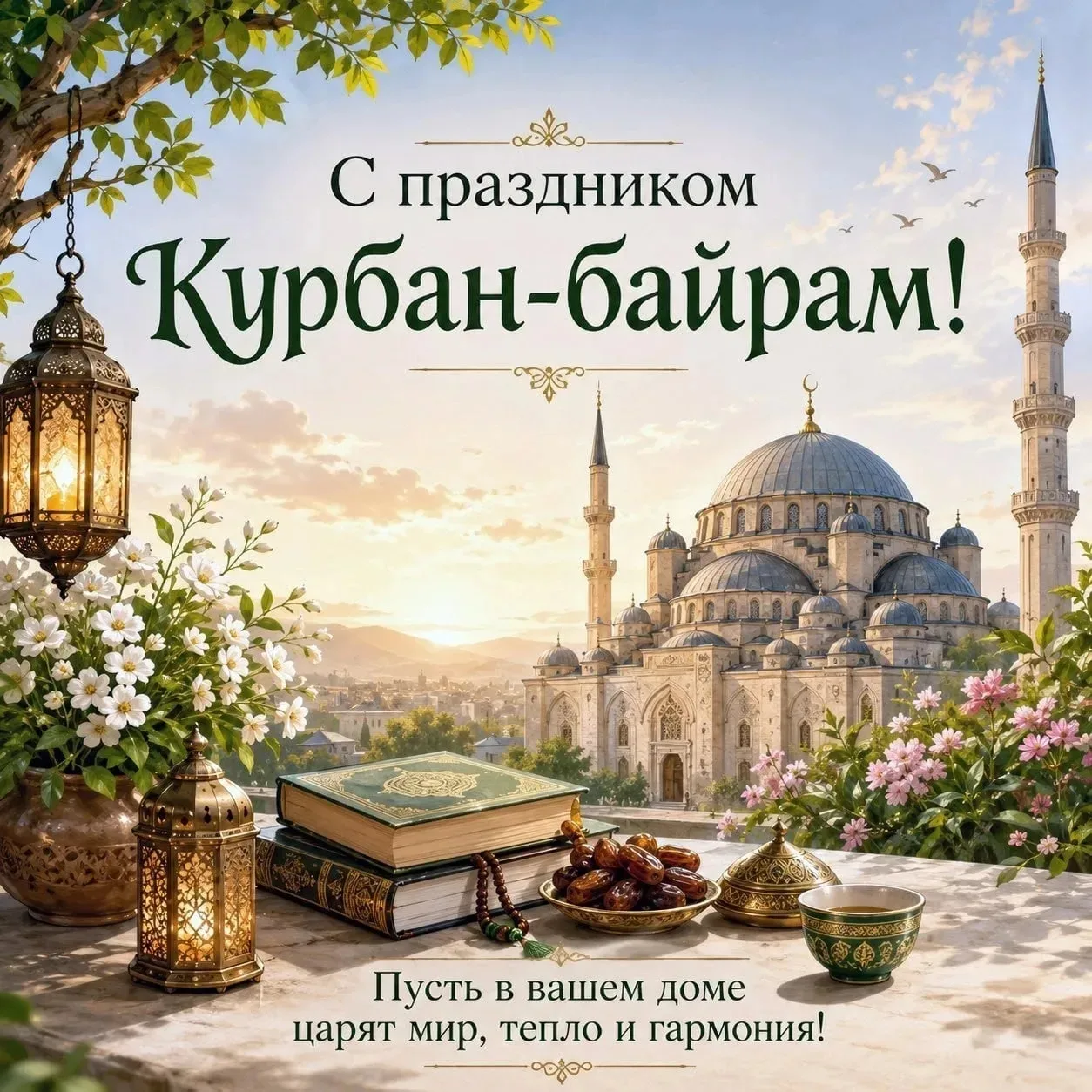 С праздником Курбан-Байрам, дорогие друзья!