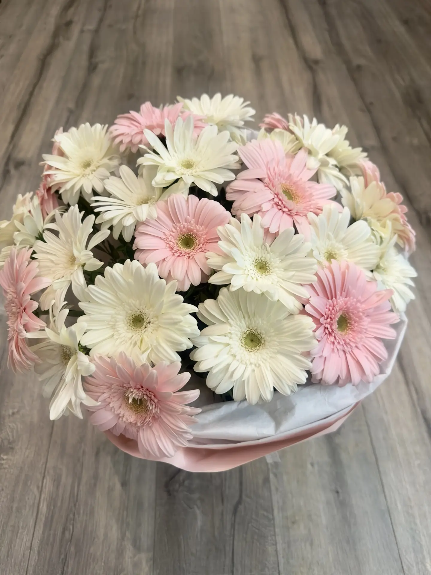 Облако нежнейших гербер для любимой!💕