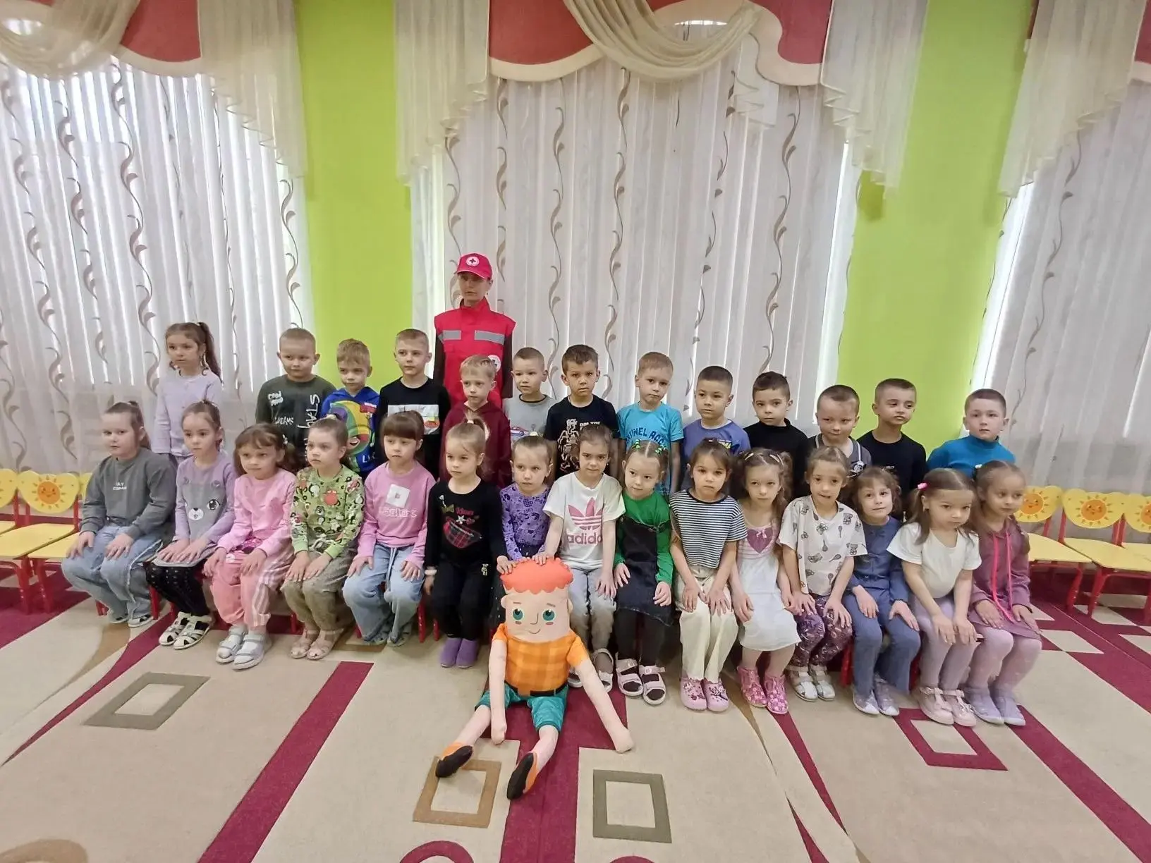Друг Коленька опять в гостях в нашем детском саду! 20 апреля для воспитанников старших ...