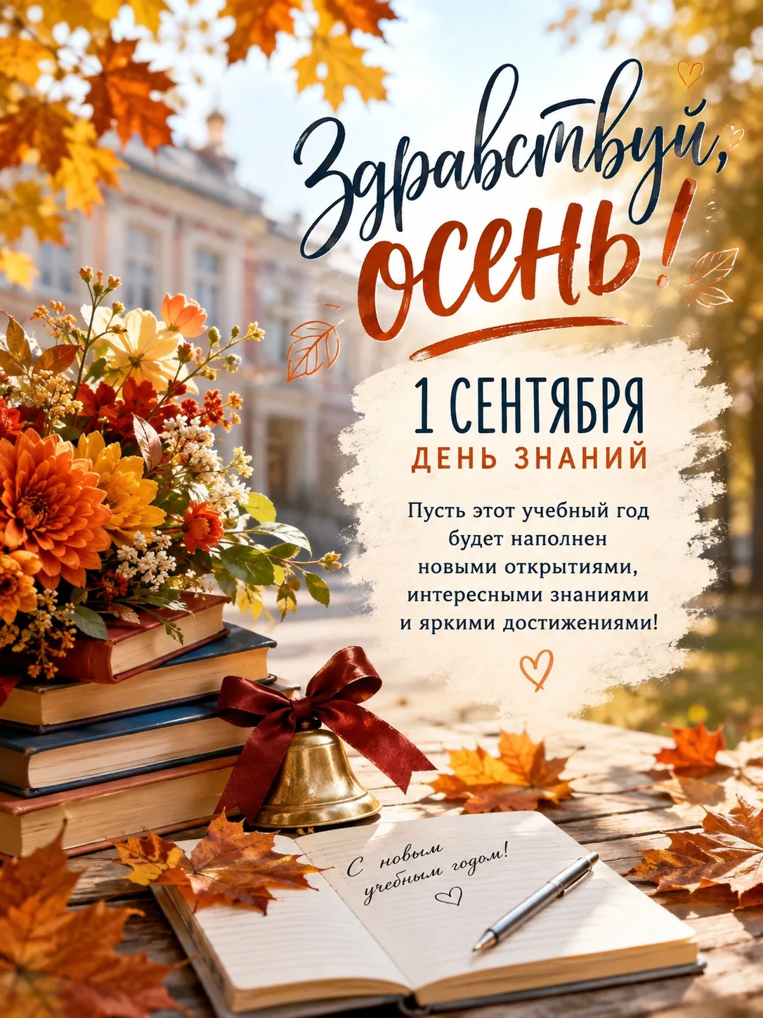 🍂 Здравствуй, осень!