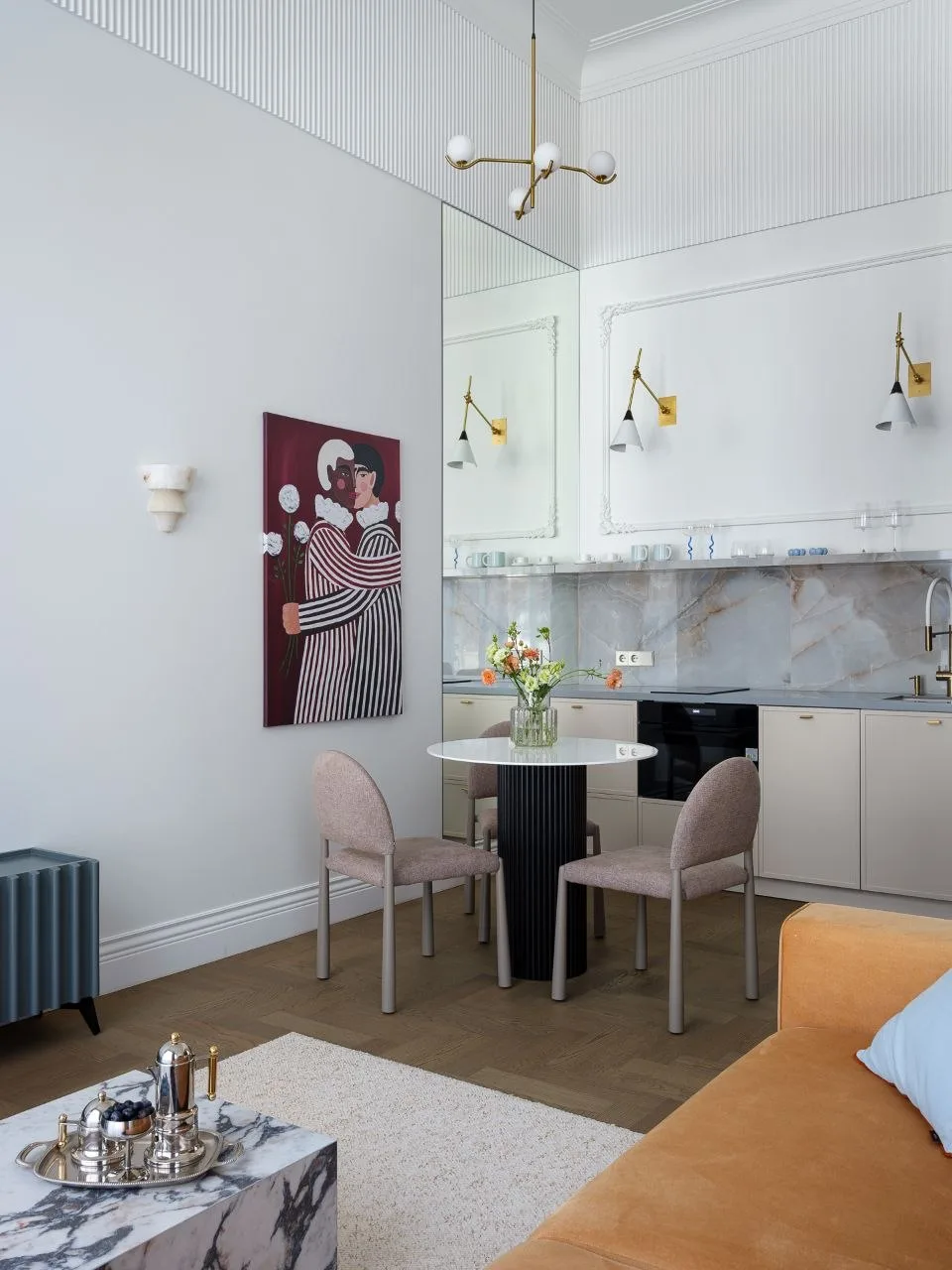 Компактные апартаменты 36 м² по полу и 43 м² с антресольным этажом — в Санкт-Петербурге...