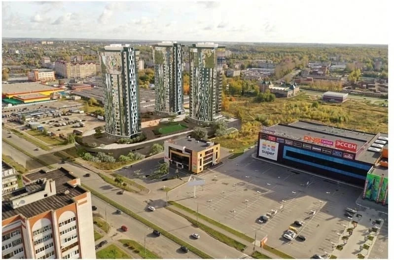🏗 Проект трёх высотных домов у ТРЦ «Эссен» одобрили