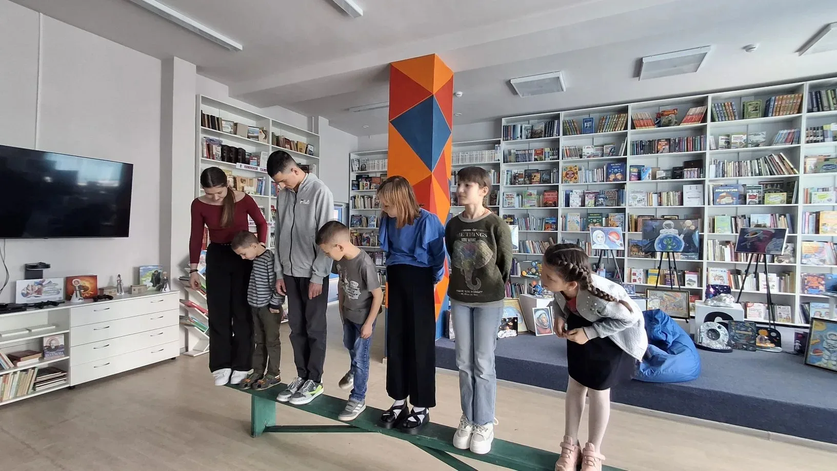 В минувшие выходные ребята посетили МЦБ, приняли участие в мероприятии, посвящённом Дет...