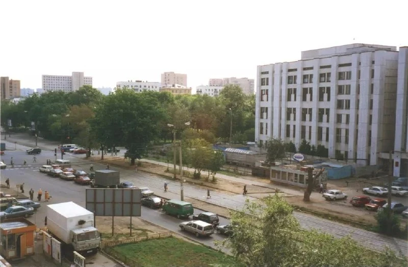 📜 Вид на начало Звенигородского шоссе