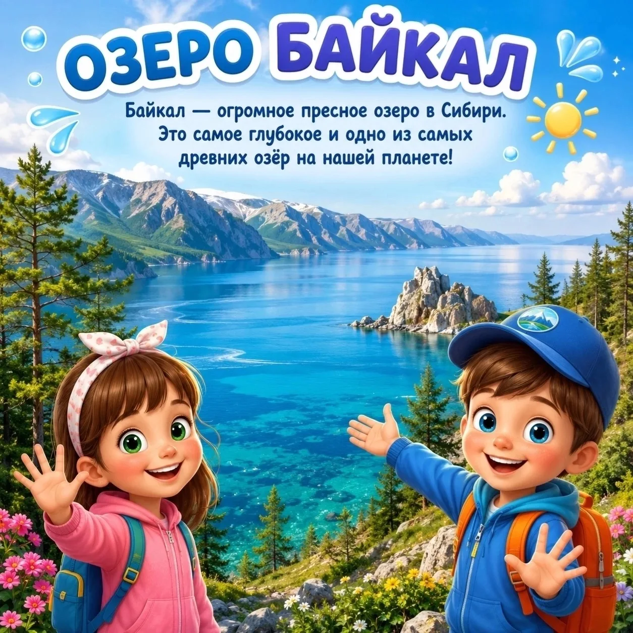💙 6 сентября — День озера Байкал! 💙