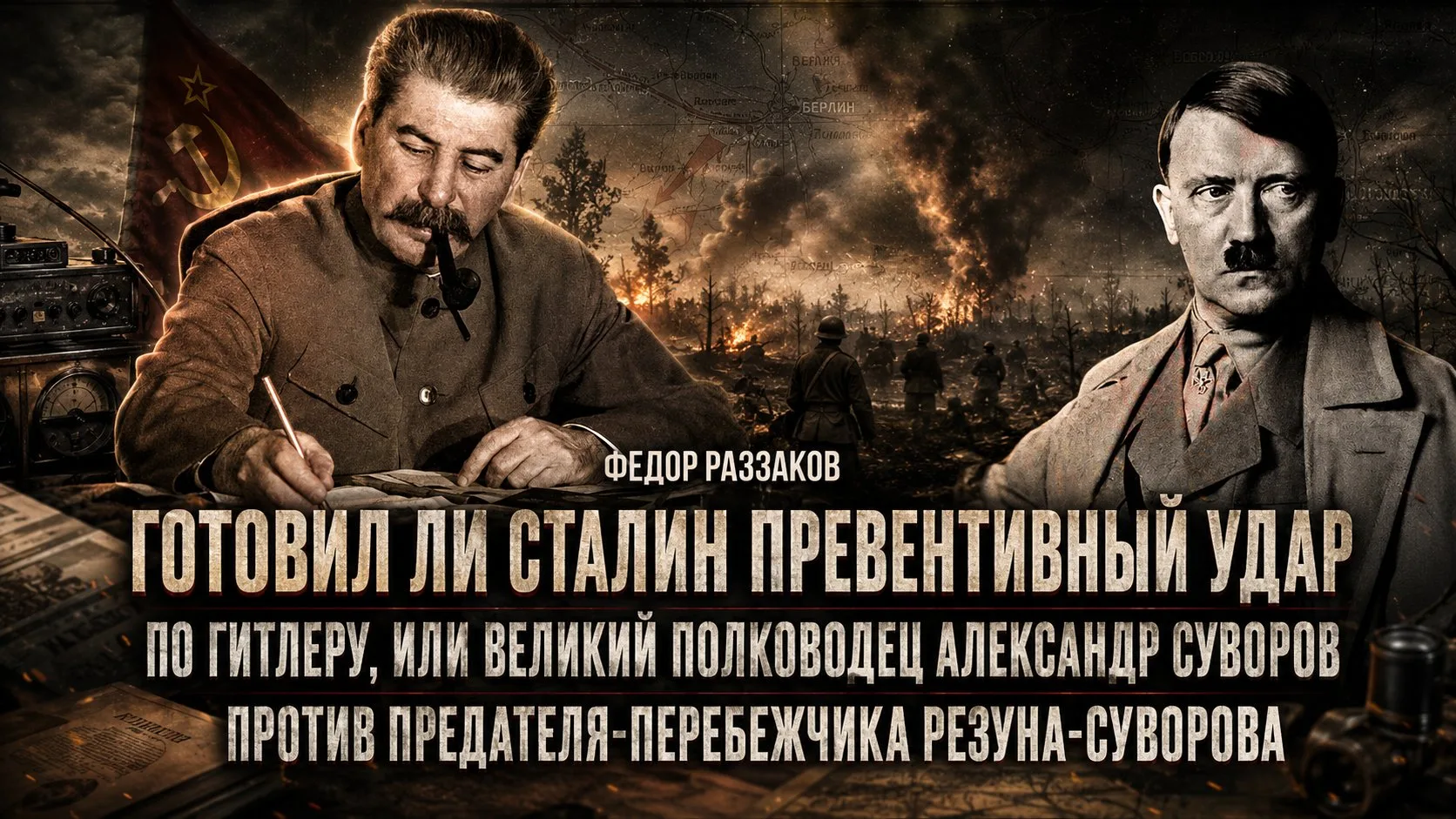 Федор Раззаков | Готовил ли Сталин удар по Гитлеру, или Суворов против Резуна-Суворова