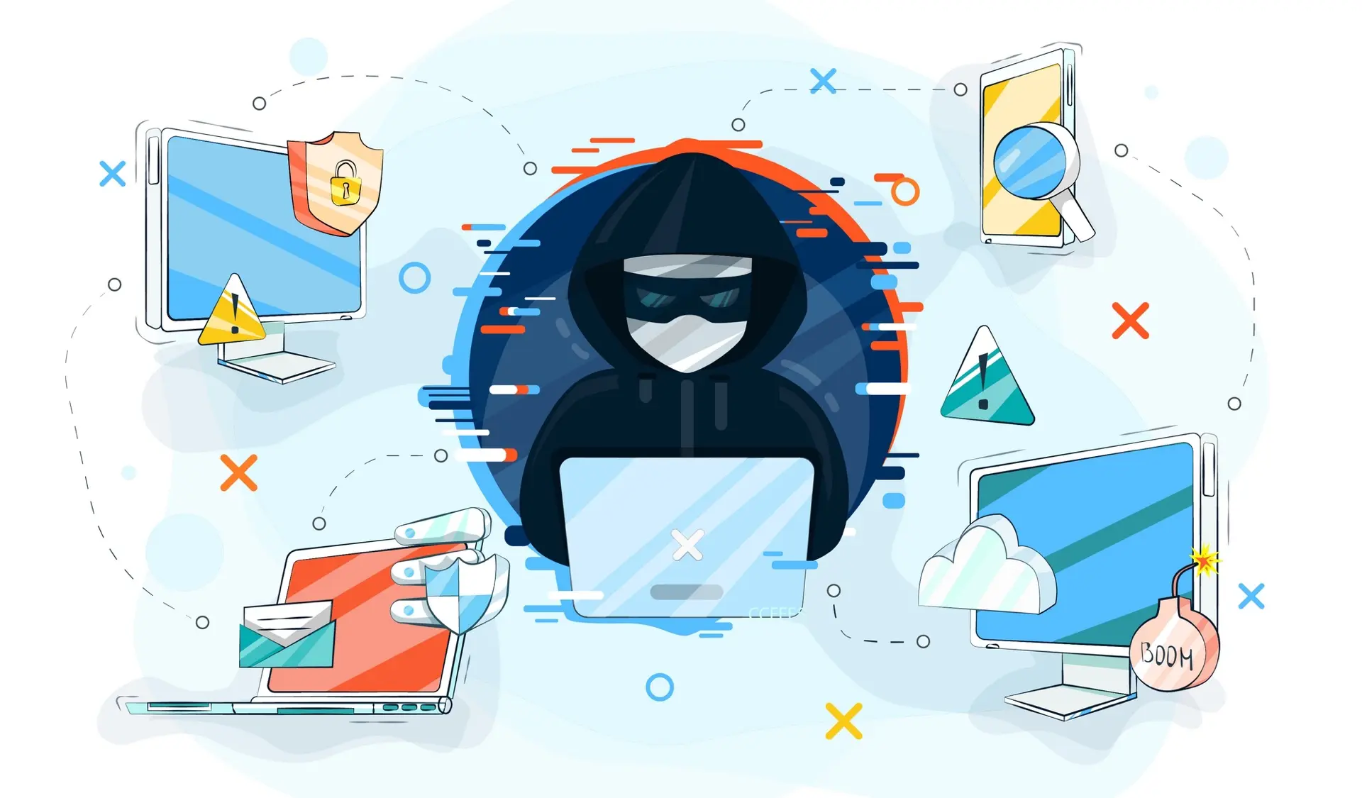 ⚠ Внимание: угроза кибербезопасности! Разъясняем правила защиты информации ⚠