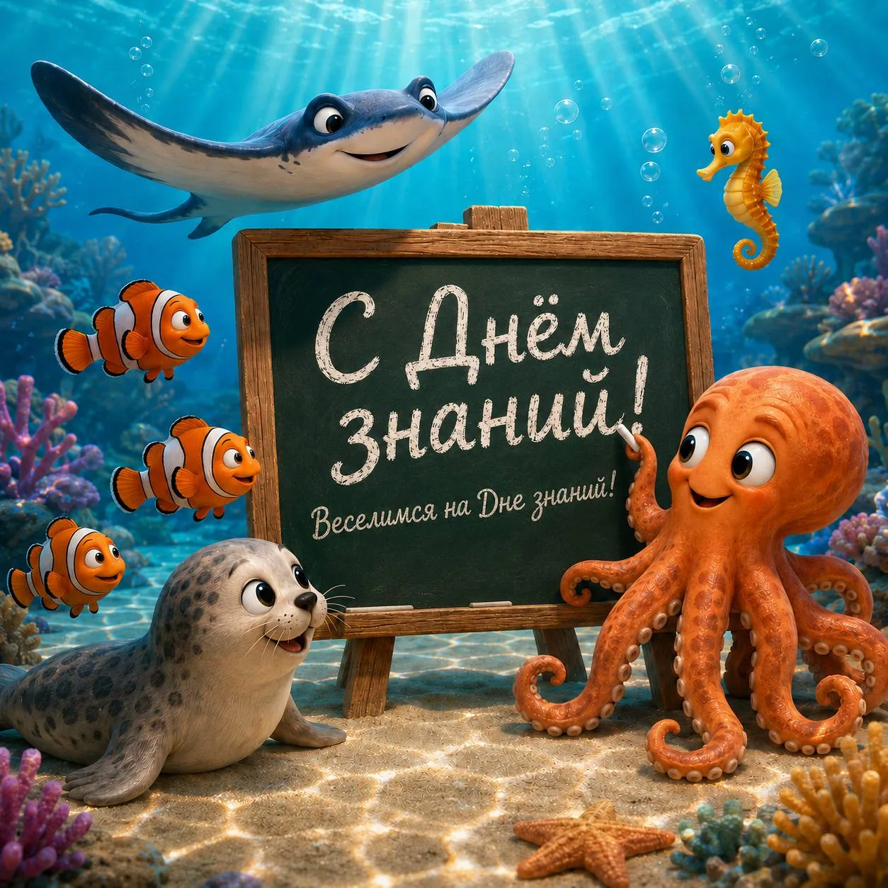 Поздравляем с Днём знаний!