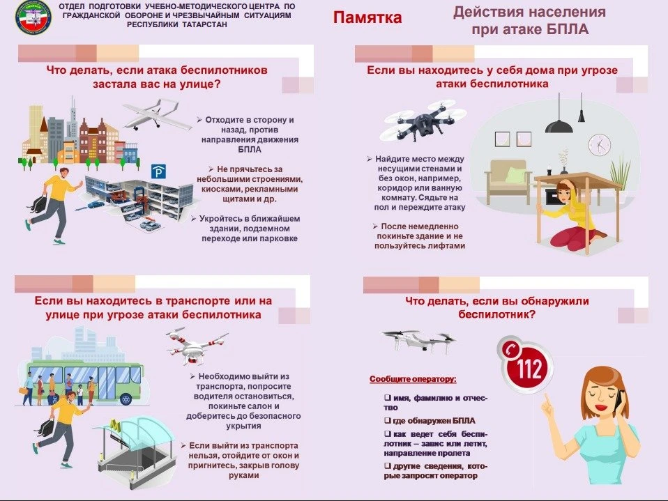ВНИМАНИЕ! Действия при атаке БПЛА