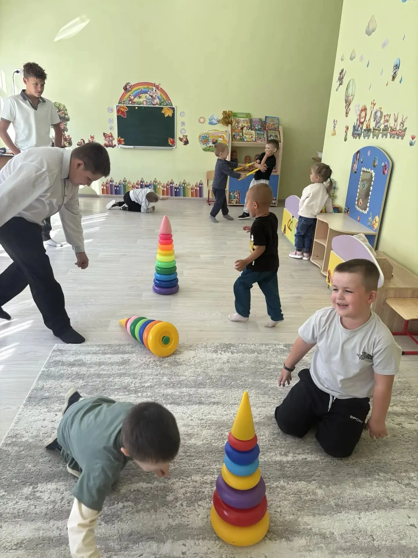 Здоровье в движении: «Педкласс» провёл спортивный день с дошкольниками!