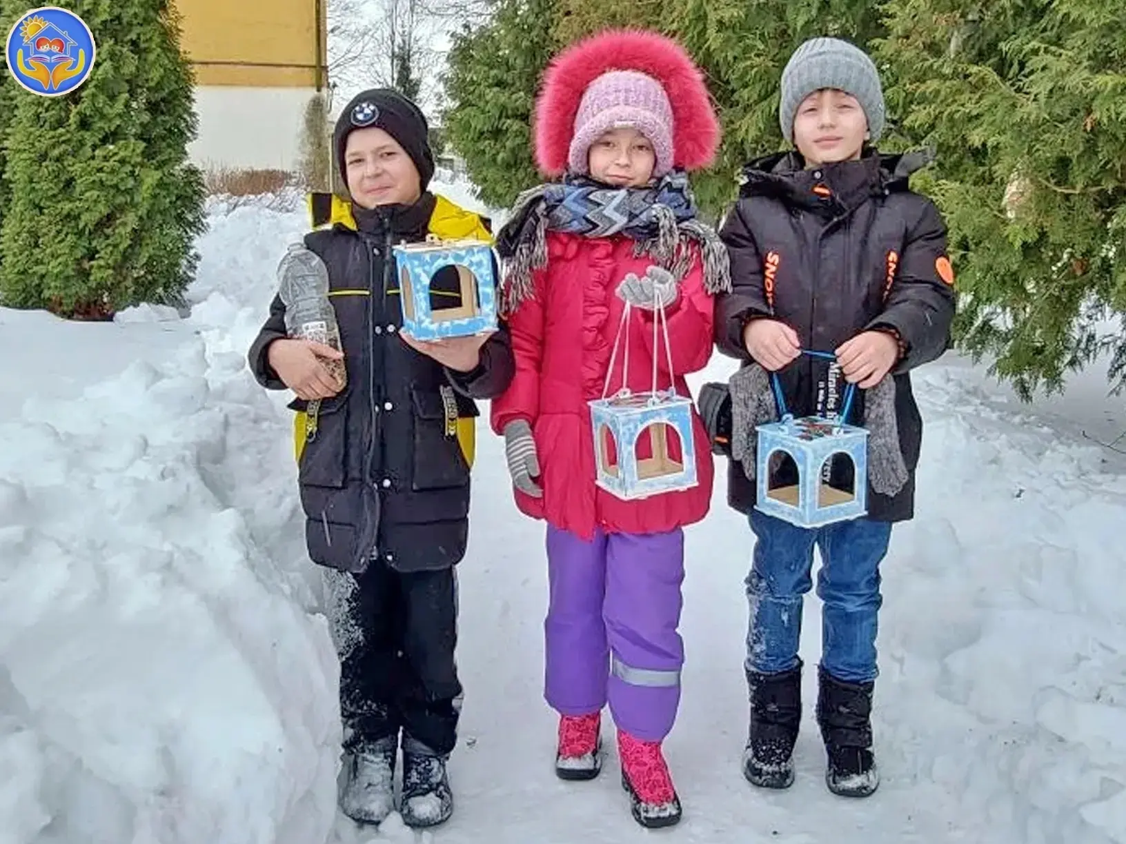 Снежная зима вдохновила наших юных мастеров на добрые дела и творчество!
