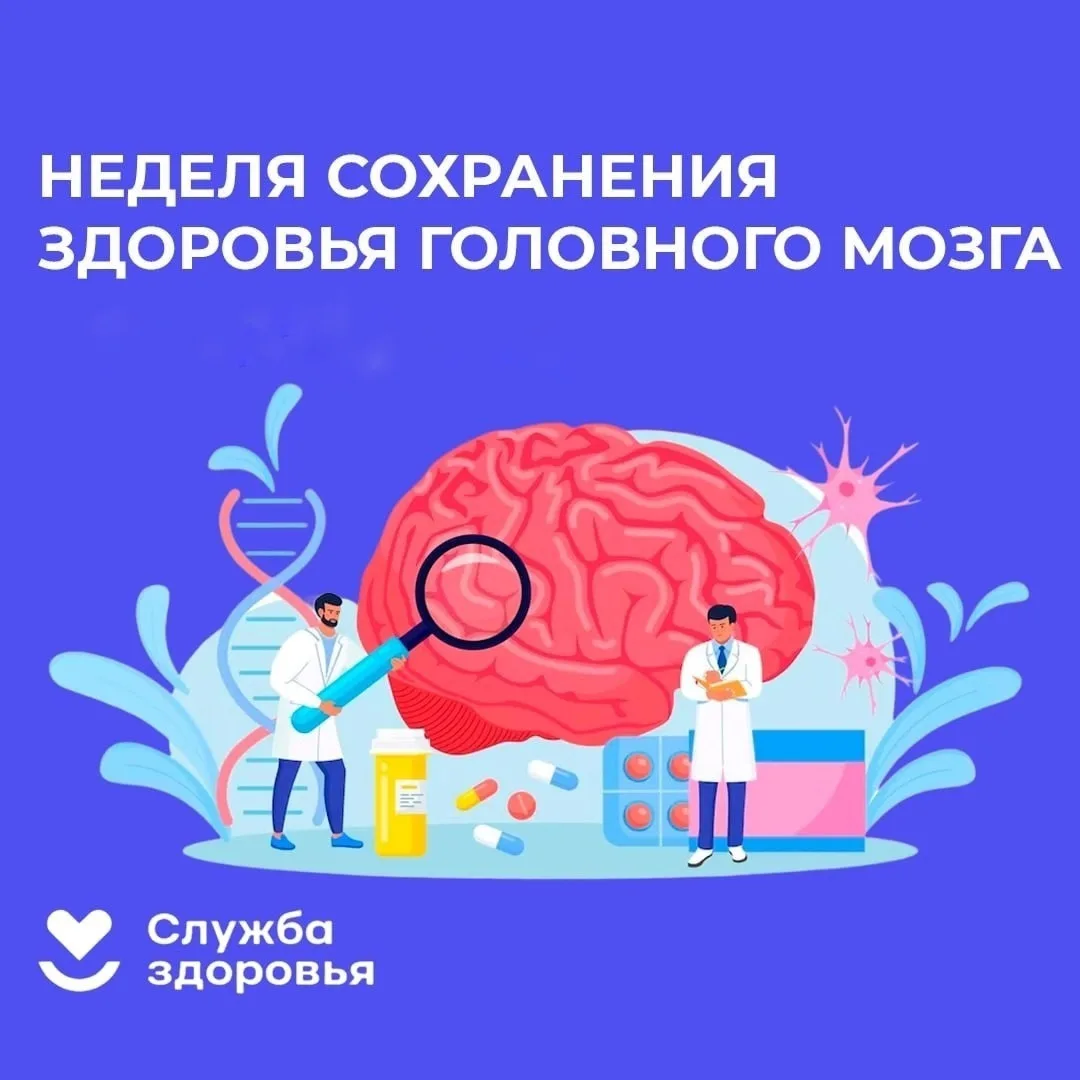 Неделя с 20 по 26 июля 2026 года объявлена Минздравом России неделей сохранения здоровья головного м