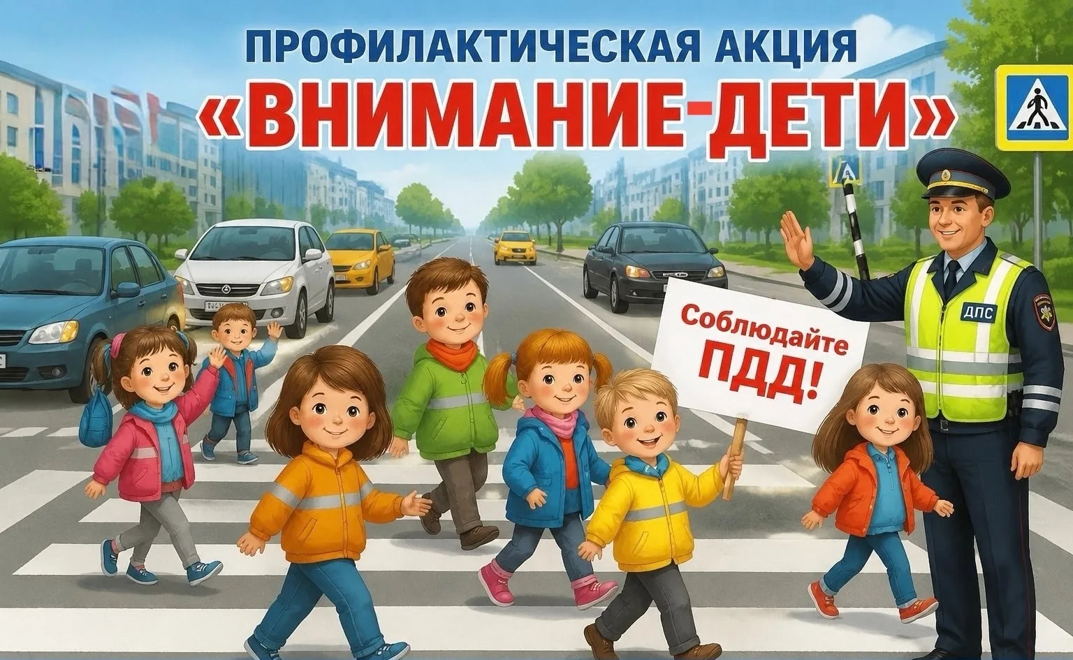 Внимание - дети!🚸  На территории Тамбовского округа в период с 21 мая по 4 июня 2026 года будет пров