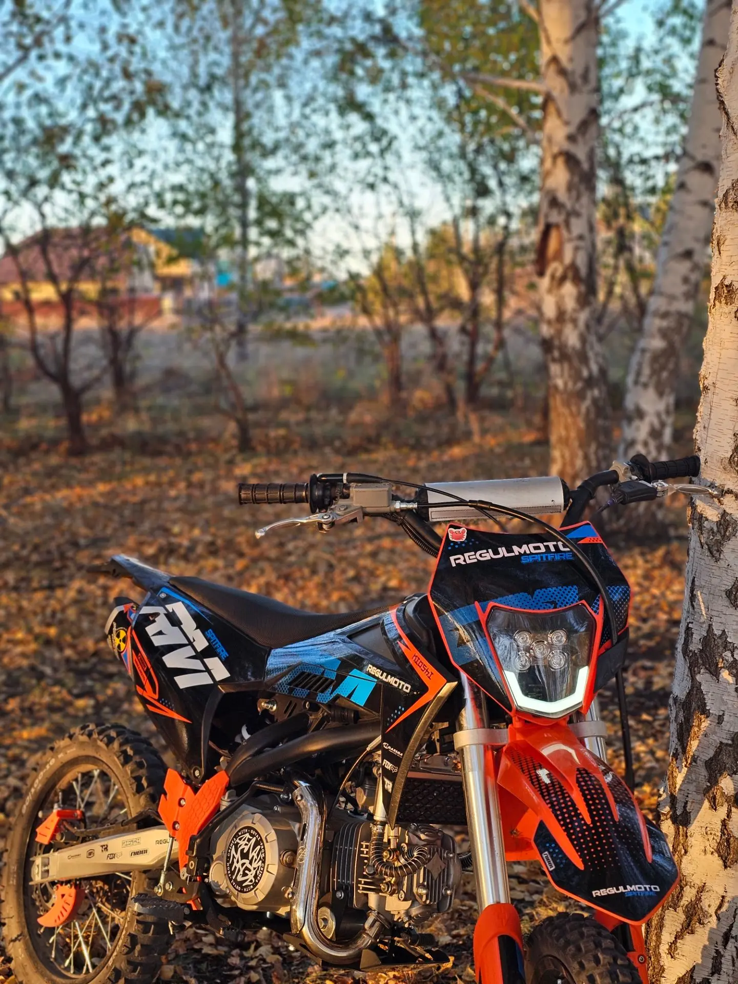 Продам питбайк Regulmoto Spitfire PRO 140 19/16 мотоцикл покупался в начале прошлого се...