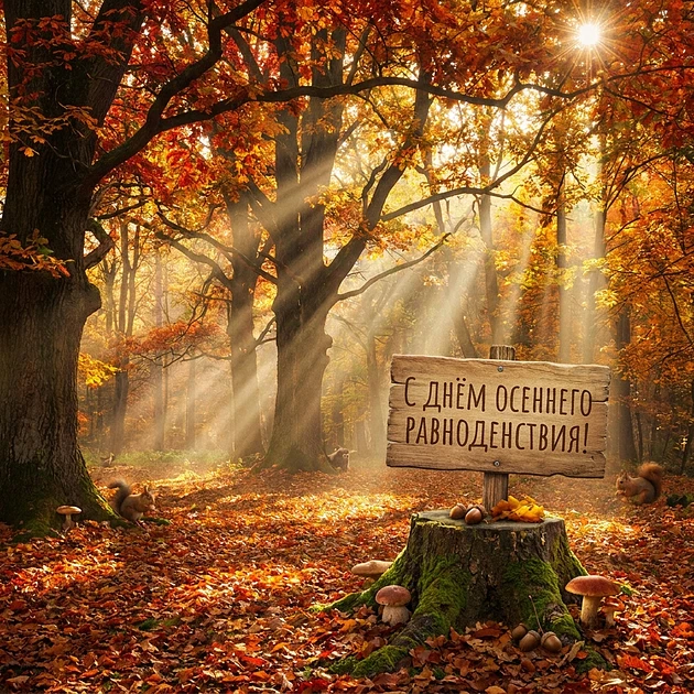 Ежегодно в конце сентября многими людьми встречается День осеннего равноденствия, котор...