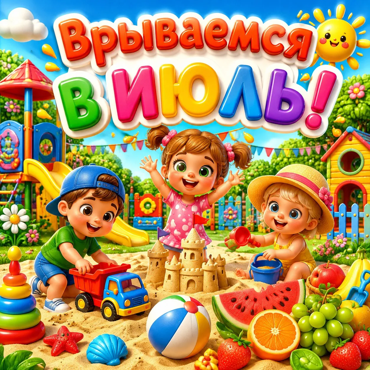 ☀️ Лето, солнце, скоро июль!
🎉 Ура, середина лета уже на пороге! Июнь пролетел как одно мгновение, 