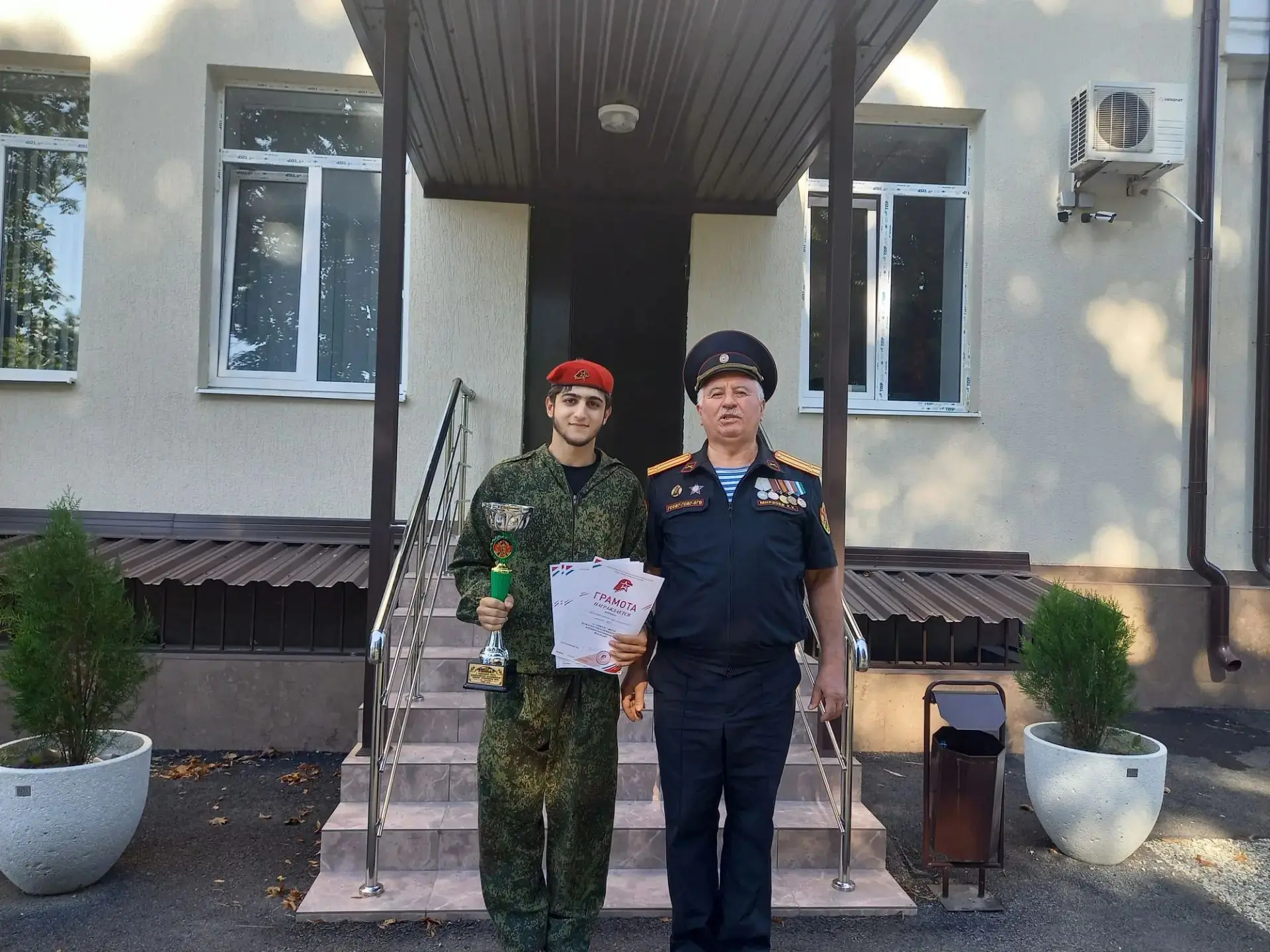 ✅️22 августа на базе ГБОУ КШИ№3 г.Терек в учебно-методическом центре военно-патриотичес...
