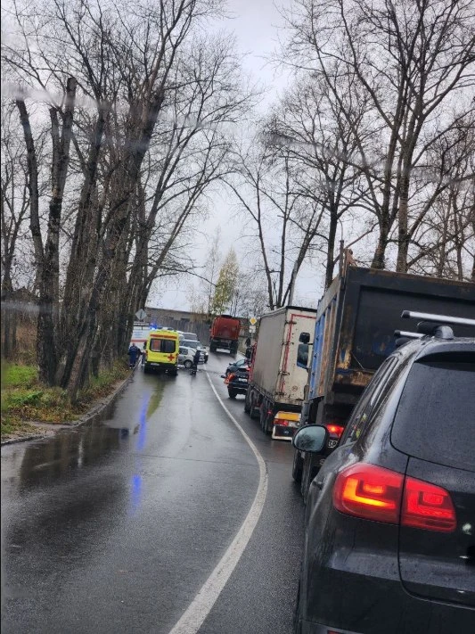 ДТП на Печорской, проезд затруднен.