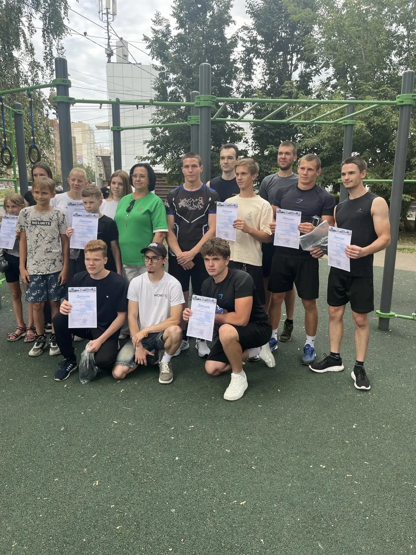 23 августа на спортплощадке сквера "Триумф" прошел второй отборочный этап турнира по во...