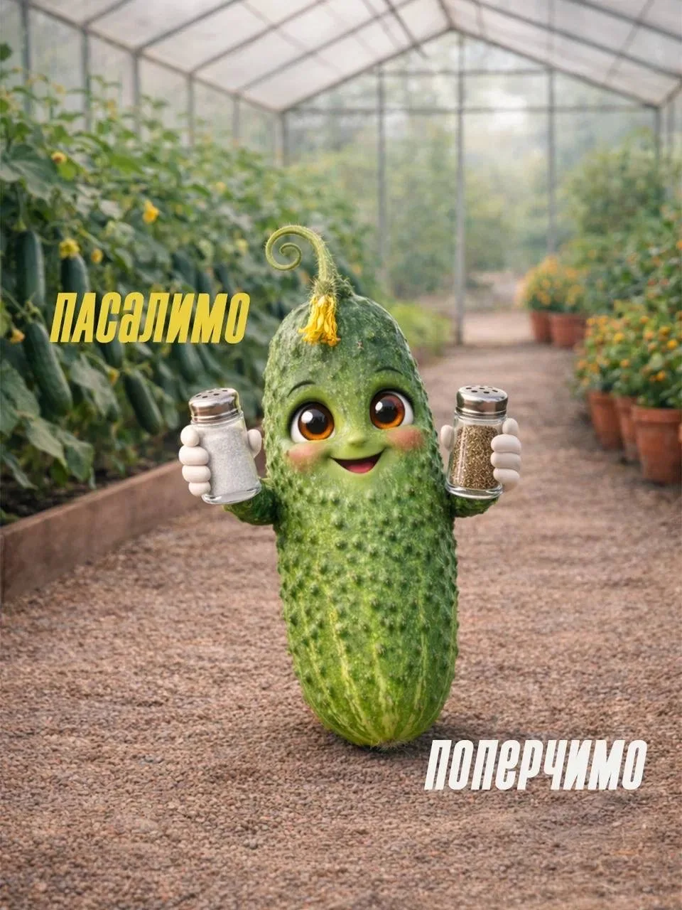 😆 Сегодня 1 апреля — Всемирный День смеха   Мы решили, что наши овощи тоже заслуживают немного славы