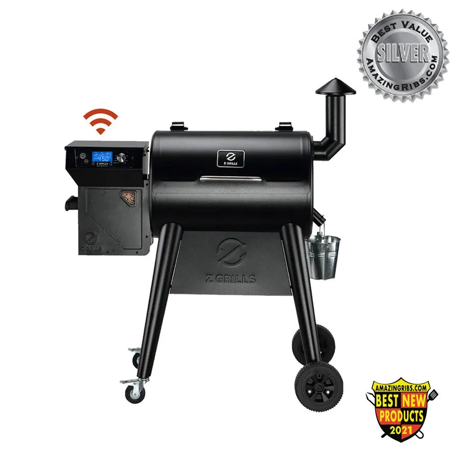 Отличная новость, ребята! 🔥 Пеллетник Z Grills 450 B WiFi — бестселлер и надежная «рабочая лошадка»