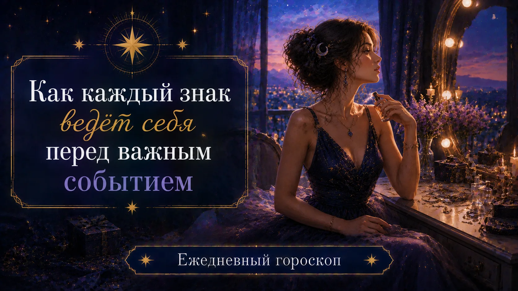 ⏳ Как каждый знак зодиака ведёт себя перед важным событием