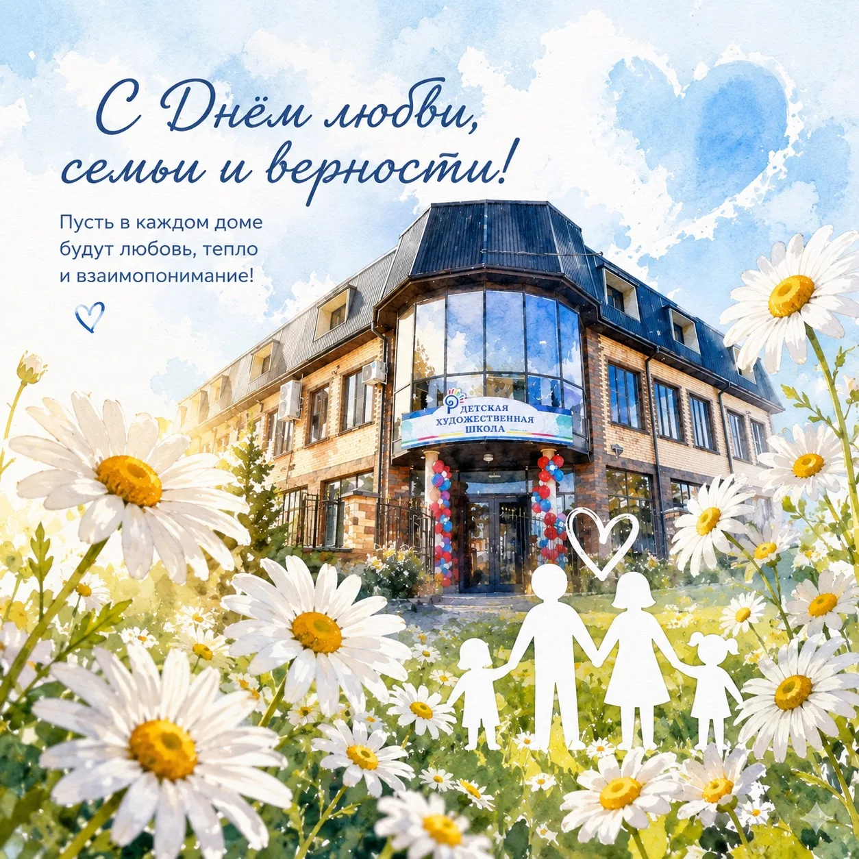 С Днём семьи, любви и верности! 🤍🌼

Дорогие друзья!

Поздравляем вас с одним из самых светлых и до