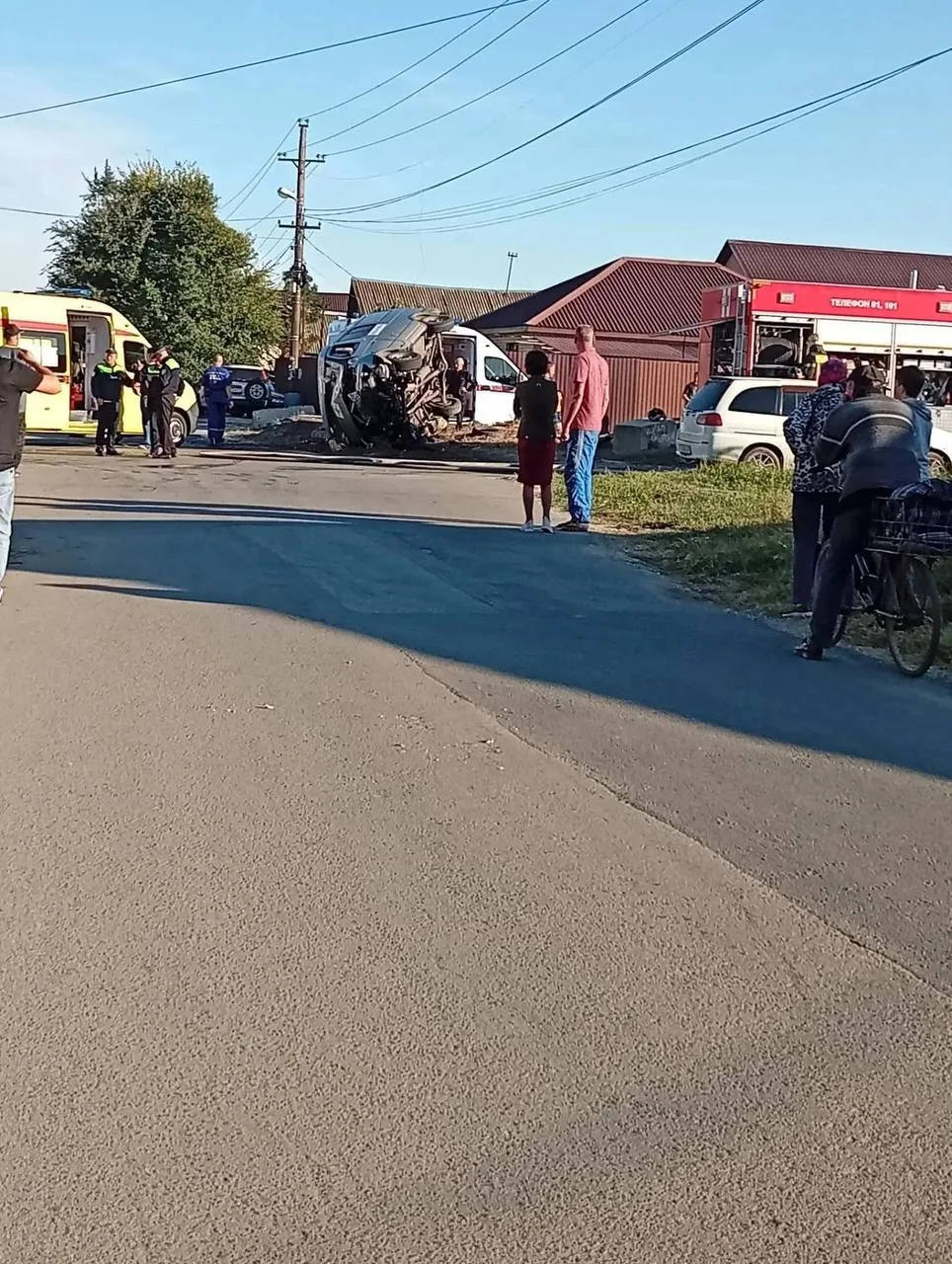 🚨 Серьёзное ДТП с машиной медпомощи произошло в Красноармейском районе